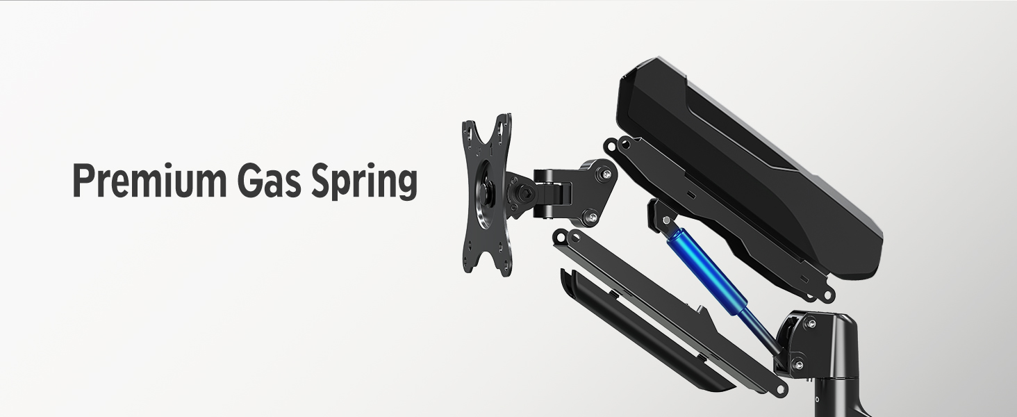 single monitor desk mount