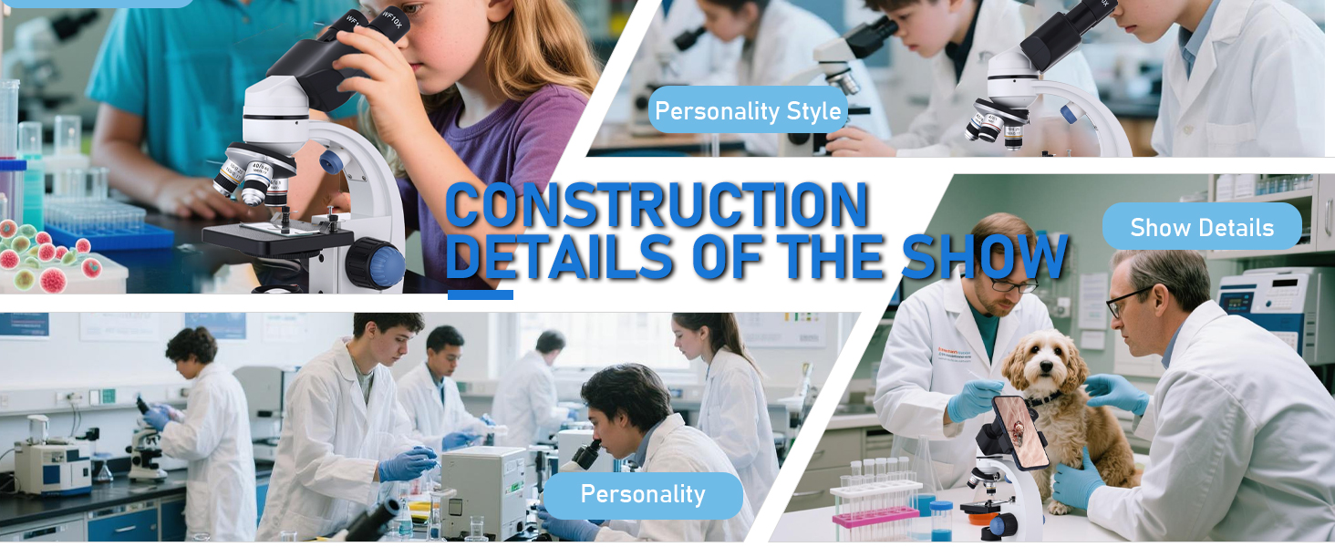 Microscope for adults