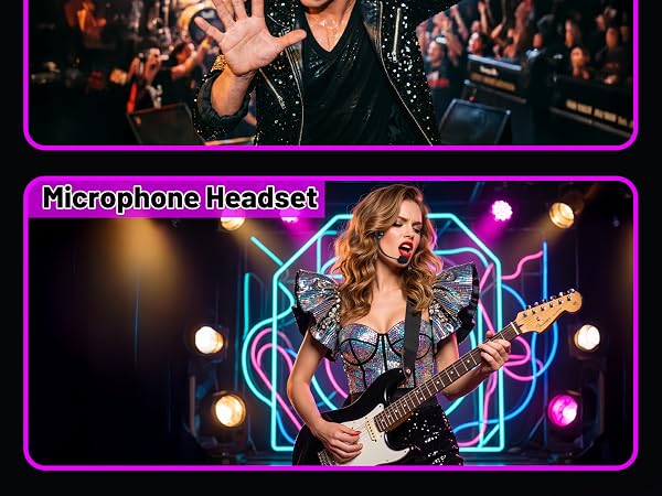 fake microphones