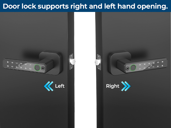 fingerprint door lock for bedroom