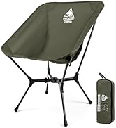 ONETIGRIS OasisFlex Camping Chair,Portable Chair with Carry Bag,Great for Camping,Beach,Picnic,Pa...