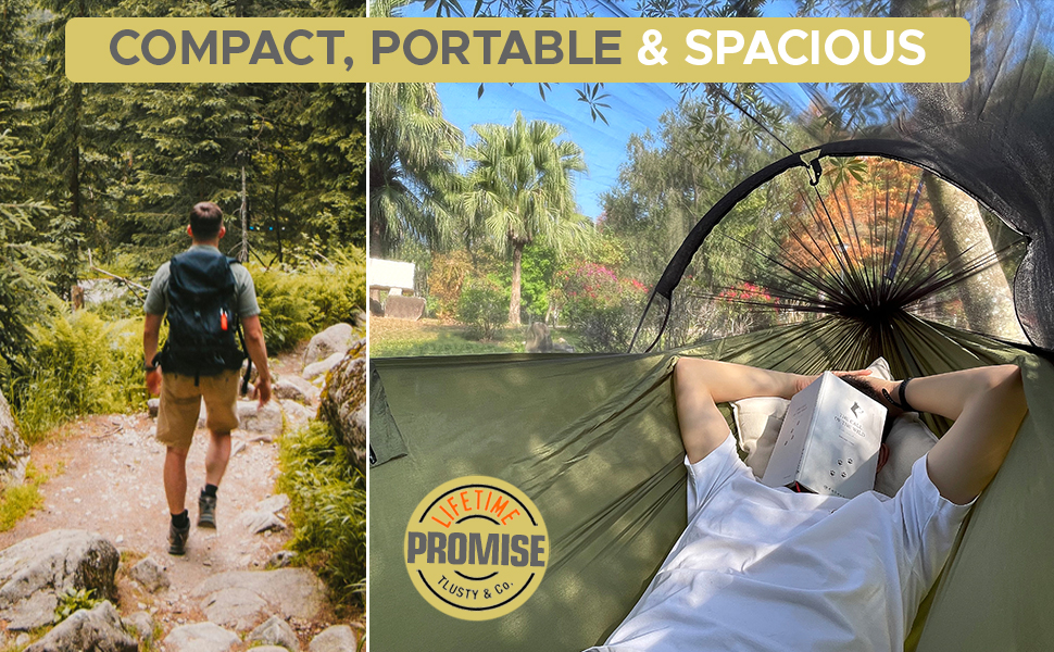 compact portable spacious