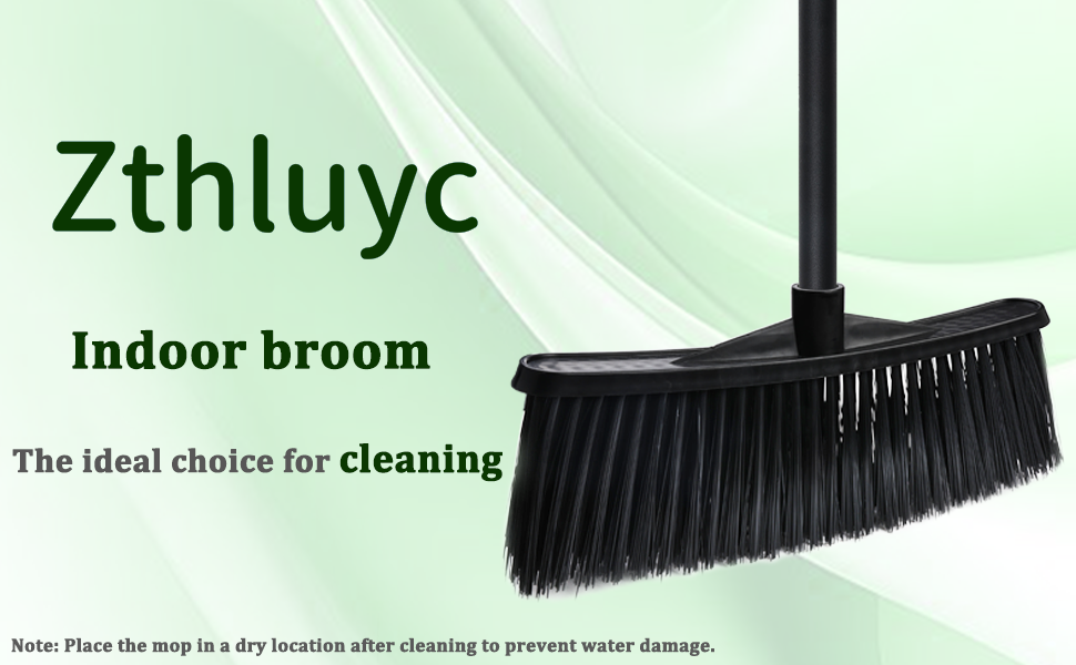 Heavy Duty Outdoor Broom for Cleaning Garages, Terraces, and Porches