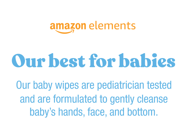 elements our best for babies baby wipes are pediatrician tested unscented gentle on skin