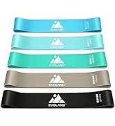 Resistance Loop Exercise Bands Set for Women Men Legs Butt Arms Shoulders Home Fitness, Strength ...