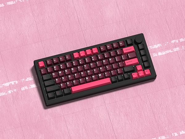 Double Shot PBT Keycaps Set 138 Keys, Cherry Profile Custom Keycaps