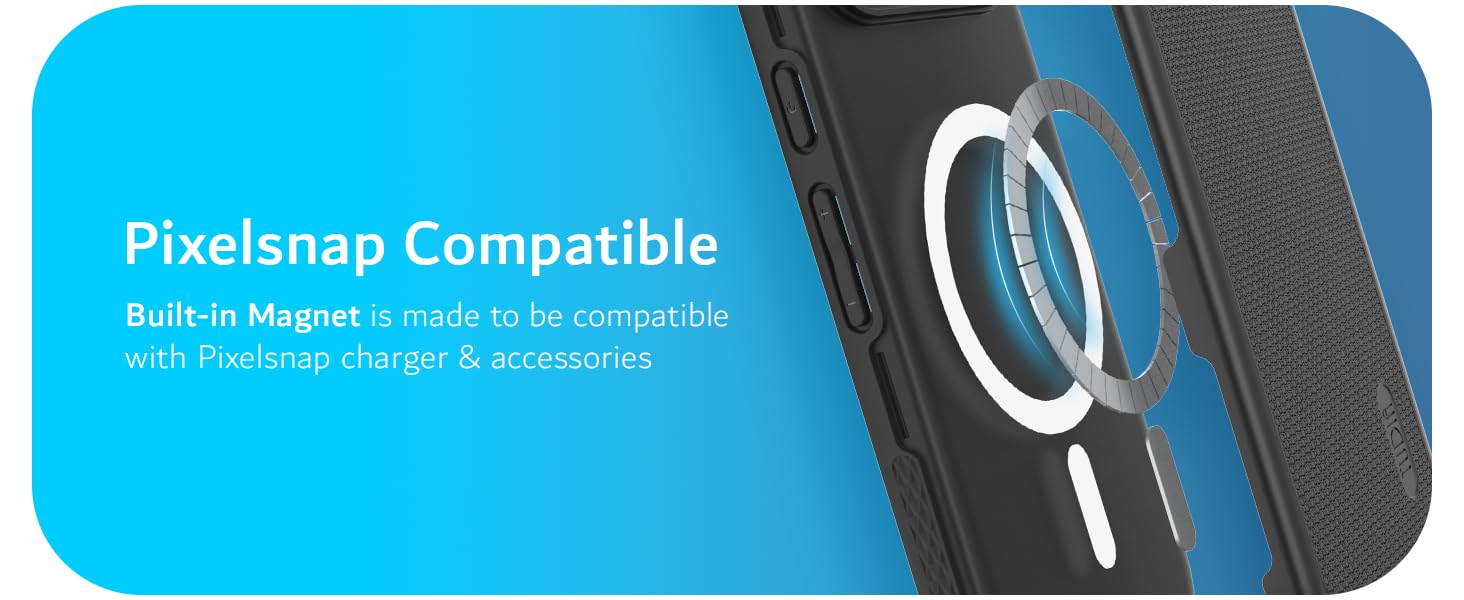 TUDIA MergeGrip Magsafe Compatible for Google Pixel 11 Case