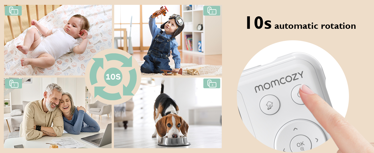 baby monitor with camera and audio