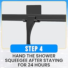 adhesive shower hooks bathroom cleaning tools glass door cleaner squeegee accessories