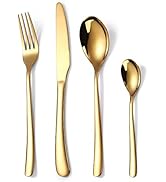 OriGlam Stainless Steel Flatware Cutlery Set Utensils, Silverware Cutlery Set, Tableware for Home...