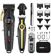 HIENA PRO Professional Hair Clippers for Men, Electric Hair Clipper Set for Barber Kit ,Hair Clip...