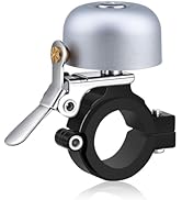 Greallthy Bike Bell Classic Brass Bicycle Bell, Bike Bells for Adults Kids, Loud Sound Bicycle Be...