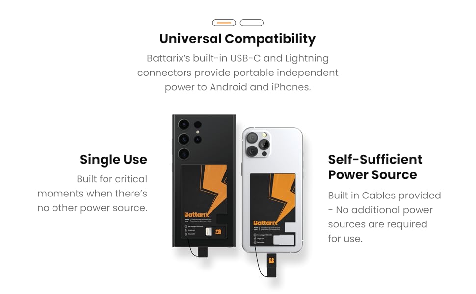 Battarix Power Card - Universal Compatibility