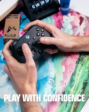 Anti-sweat hand lotion for gamers to enhance grip and reduce slip during long gaming sessions