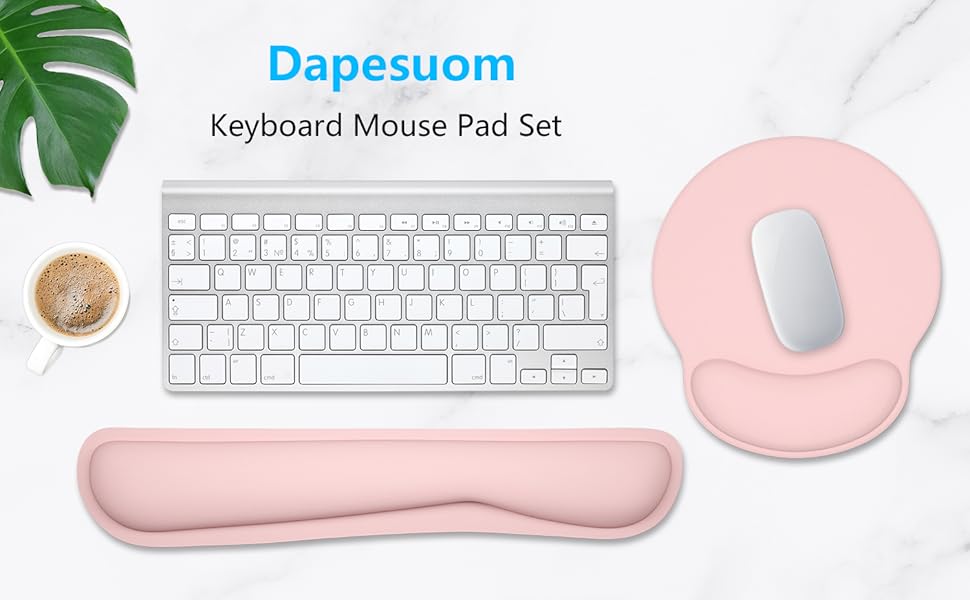 Mouse wrist support pink