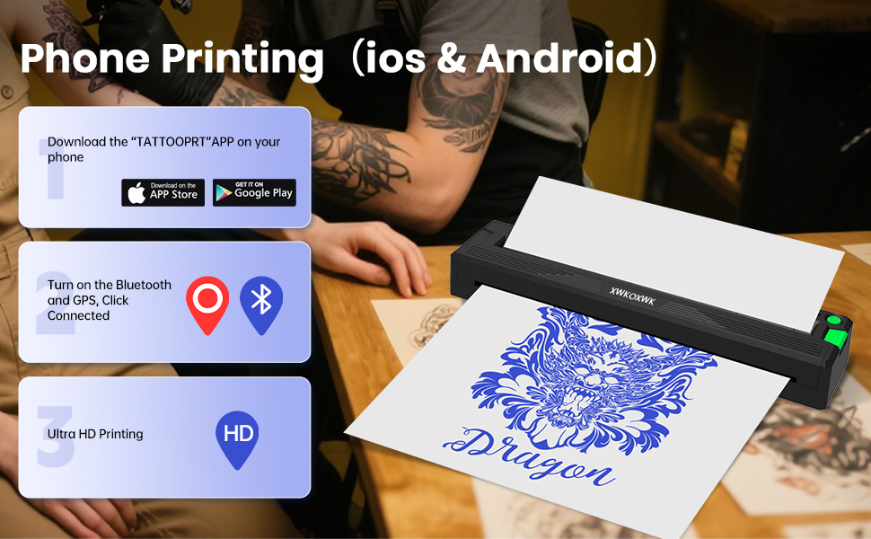 Tattoo Stencil Printer Machine