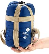 ECOOPRO Warm Weather Sleeping Bag - Portable, Waterproof, Compact Lightweight, Comfort with Compr...