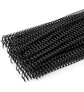 Noaln 46-Hole Manual Binder Coil Pack,100Pcs 5/16'' of Black Comb Spines for A4/A5/Letter Size,lo...