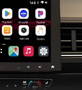 ATOTOZONE S8 10 Inch Floating Head Unit Double Din&amp;Single Din Car Stereo, AI-Powered Android Car ...