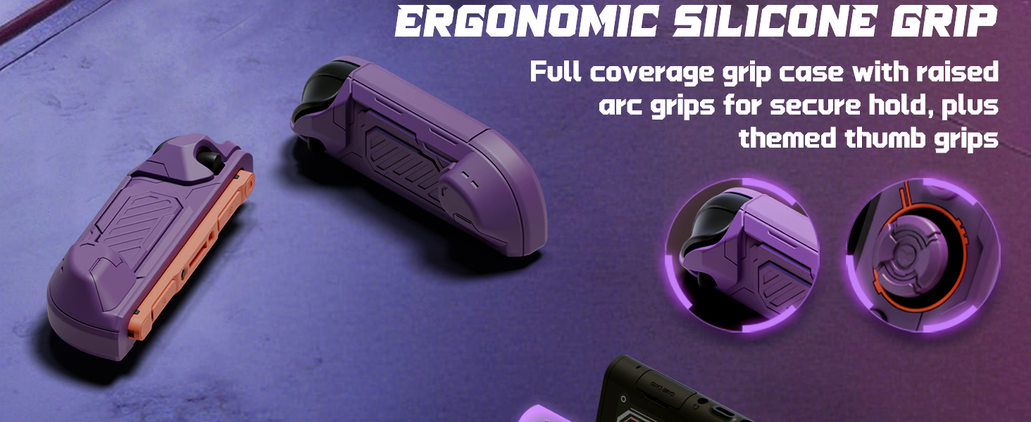 PlayVital Protective Case for Nintendo Switch 2, Stellar Mecha Ergonomic Cover