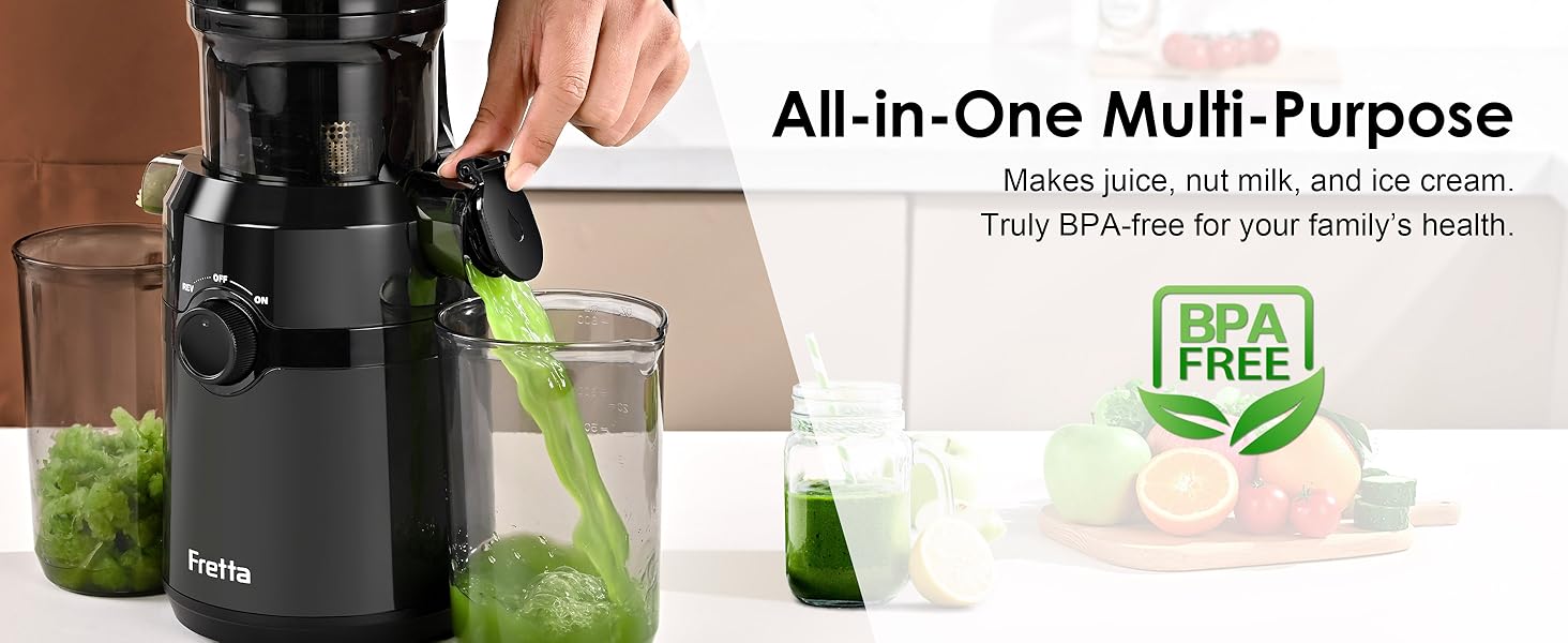 self feeding slow juicer