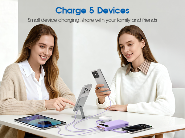 portable charger with wall plug