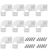 HAMRVL Led Aluminum Channel Corner Kit for Led Strip Lights L Shape 45x45 90 Degree Connectors Su...
