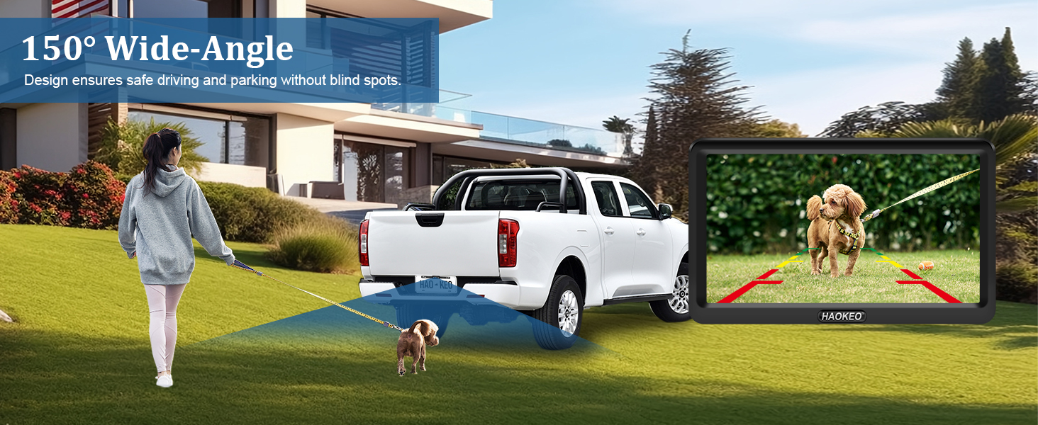 Backup Camera for Truck 7&amp;#39;&amp;#39;