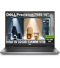 Dell Precision 7000 7680 Mobile Workstation Laptop (NVIDIA RTX 1000 Ada 6GB, 16