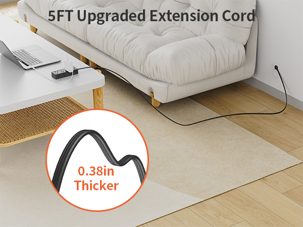 flat outlet extende,flat Extension Cable