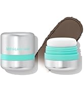 SHEGLAM HAIR Minty Fresh Volumizing Dry Shampoo - Dark Brown (0.23 oz), Volume Refresh Powder,Ins...