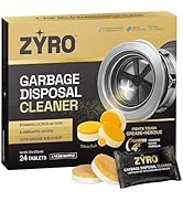 Garbage Disposal Cleaner and Deodorizer | 24 Pack | Kitchen Sink Cleaner Tablets | Eliminates Odo...