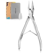 Ingrown Toenail Clippers Straight Blade Toe Nail Clippers for Thick Nails for Seniors, Stainless ...