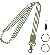 YANTHKEY Lanyards for ID Badges &amp; Keys, Long Neck Teacher Lanyard for Women Men, Keychain Lanyard...
