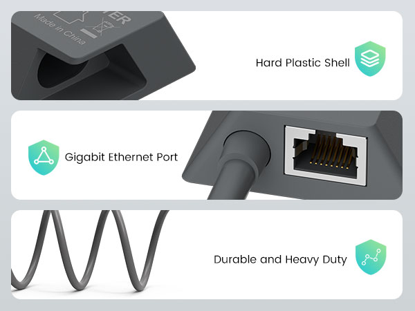 Starlink Ethernet Adapter for Gen 2 - Starlink Accessories for V2 Internet Kit Satellite