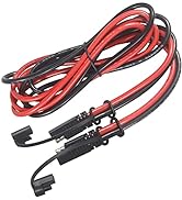 10Gauge Sae Extension Cable 10AWG - 10FT Sae to Sae Cable Battery Charger Extension Cord Heavy Du...