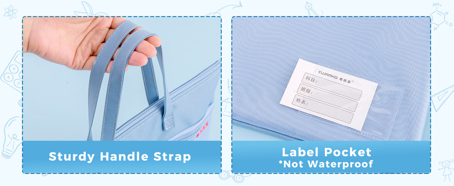 A3 A4 Size Mesh Zipper Pouch