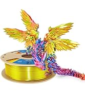 Goto Guard Silk PLA Filament Tri Color Filament of Red, Blue &amp; Yellow PLA, Tri Color 3D Printing ...