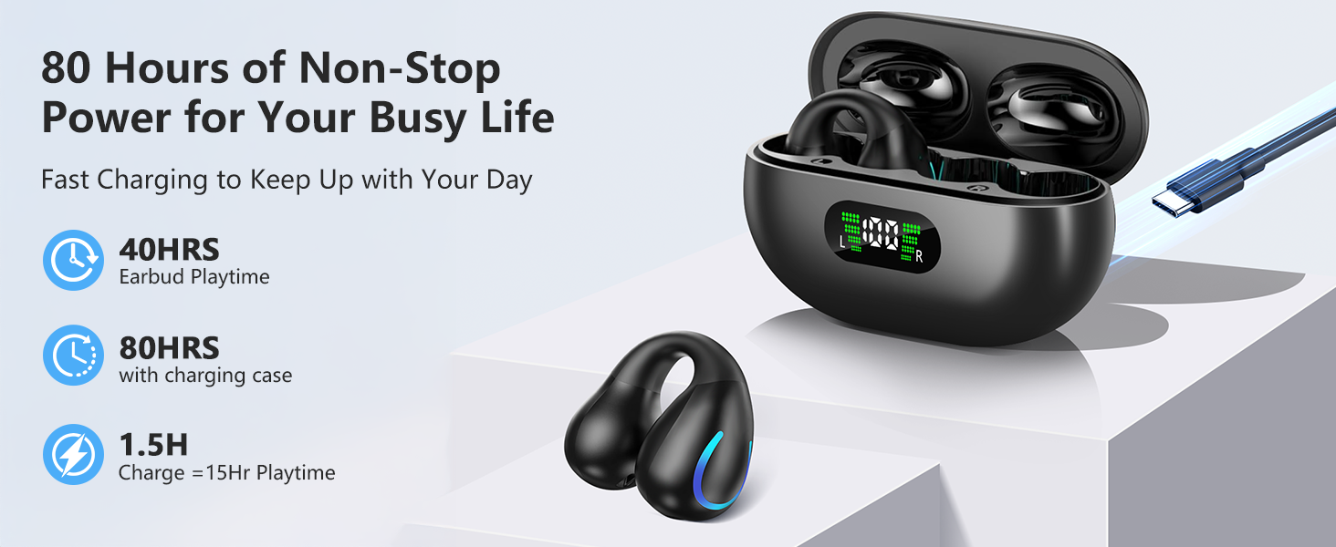 80 Hours of Non-StopPower for Your Busy Life