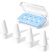 JOOSKO Replacement Pencil Tips for Apple Pencil Pro/USB-C/2nd Gen/1st Gen Tips(with Storage case)...