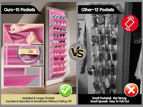 Over the Door Shoe Organizers
