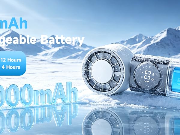 rechargeable handheld fan