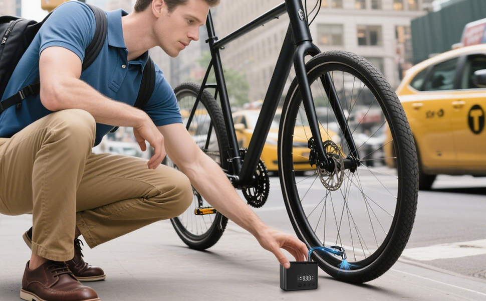 bike tiresair pump