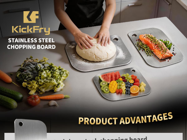 Stainless Steel Cutting Boards for Kitchen