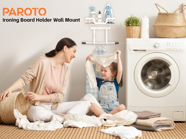 ironing borad holder