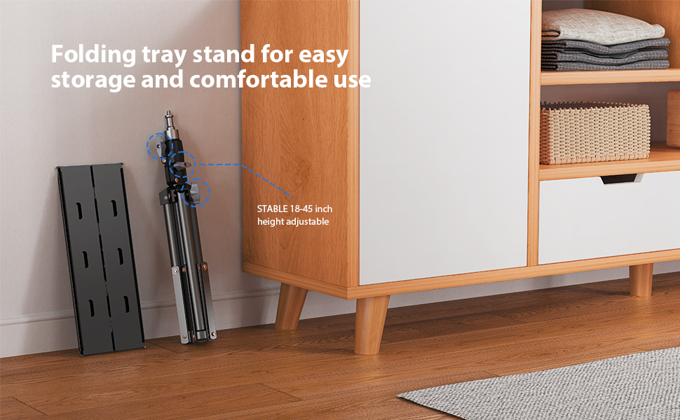 Foldable projector tripod stand