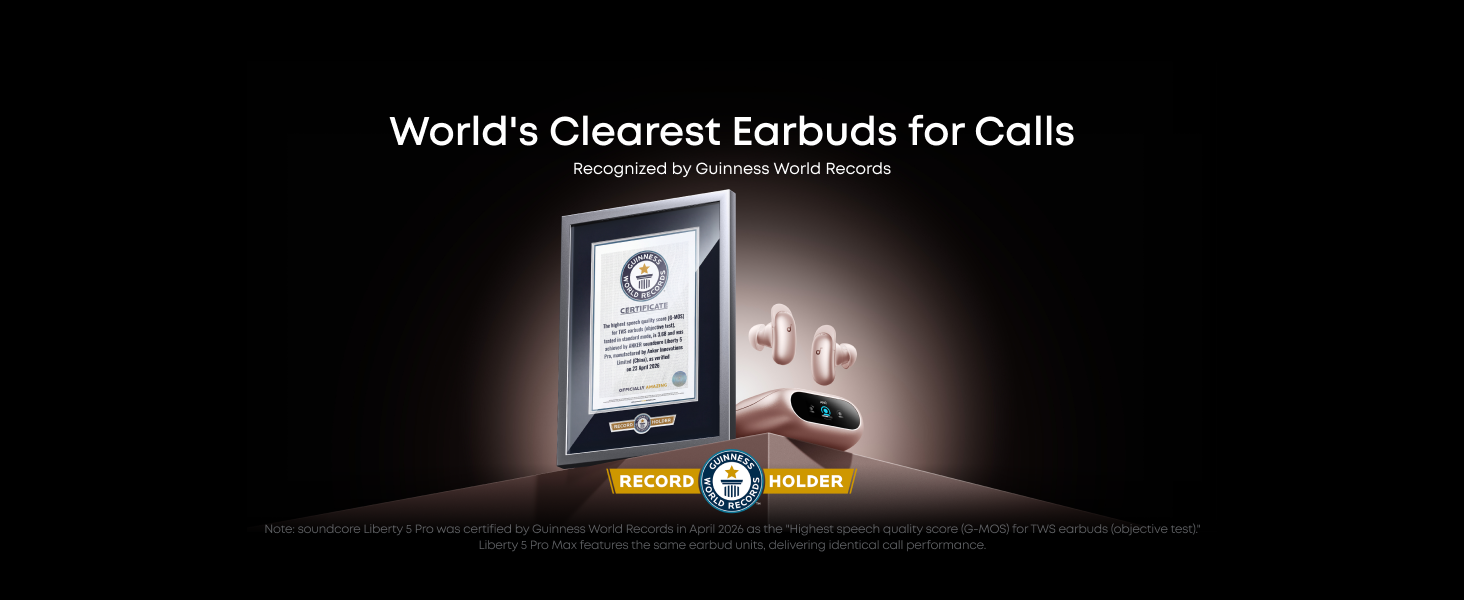 World&amp;#39;s Clearest Earbuds for Calls