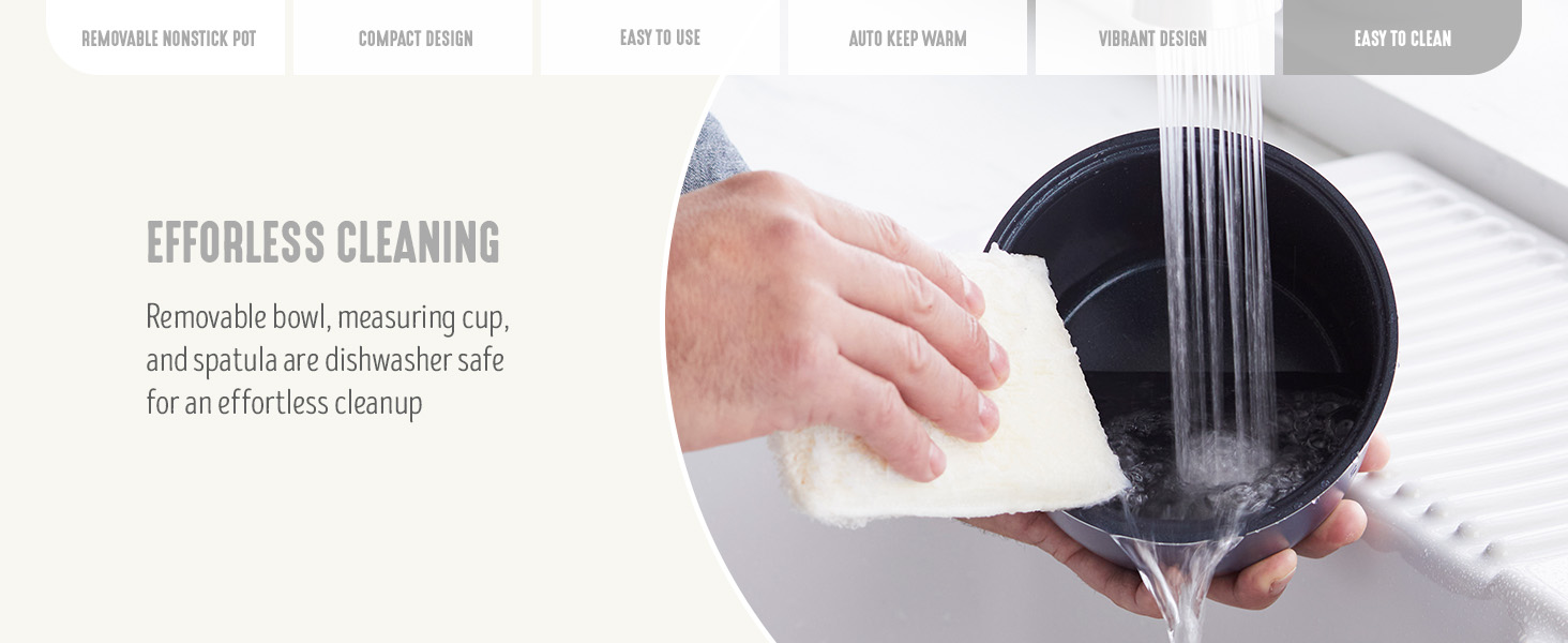 GreenLife, Ceramic Nonstick, PFAS-Free, Non-Toxic, Rice Cooker, Electrics