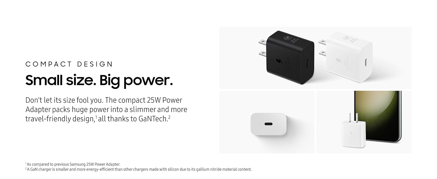 Samsung 25W Power Adapter Black