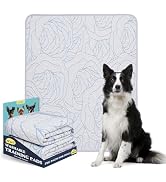 Qeils Pee Pads Reusable Washable Puppy Pads- 2 Pack 36"x41" Heavy Absorbent Protective Pads Leakp...
